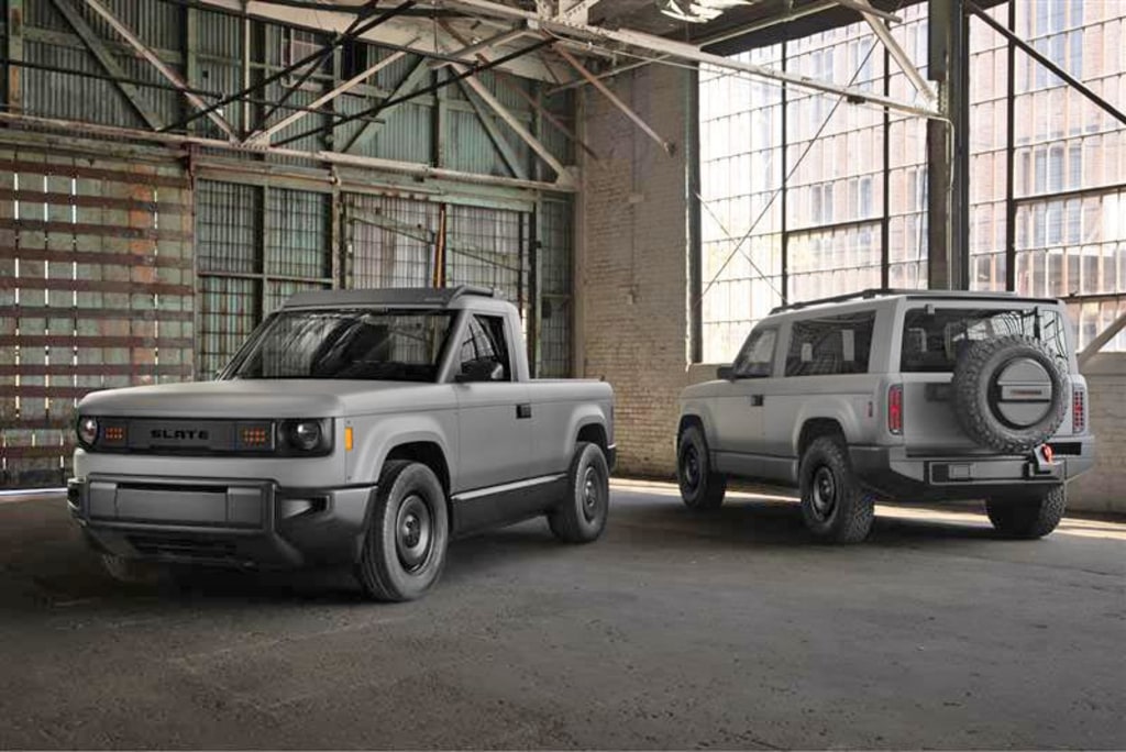 Bezos-backed Slate Auto unveils affordable EV truck